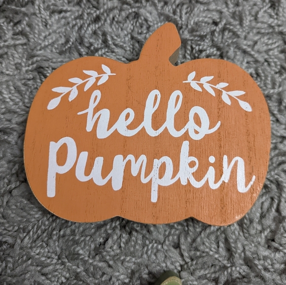 Fall Pumpkin Decor Set - Picture 5 of 6